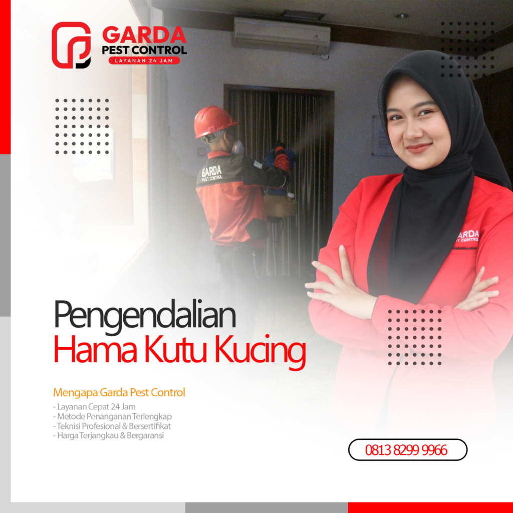 Jasa Pembasmi Kutu Kucing Terdekat di Bekasi Bergaransi