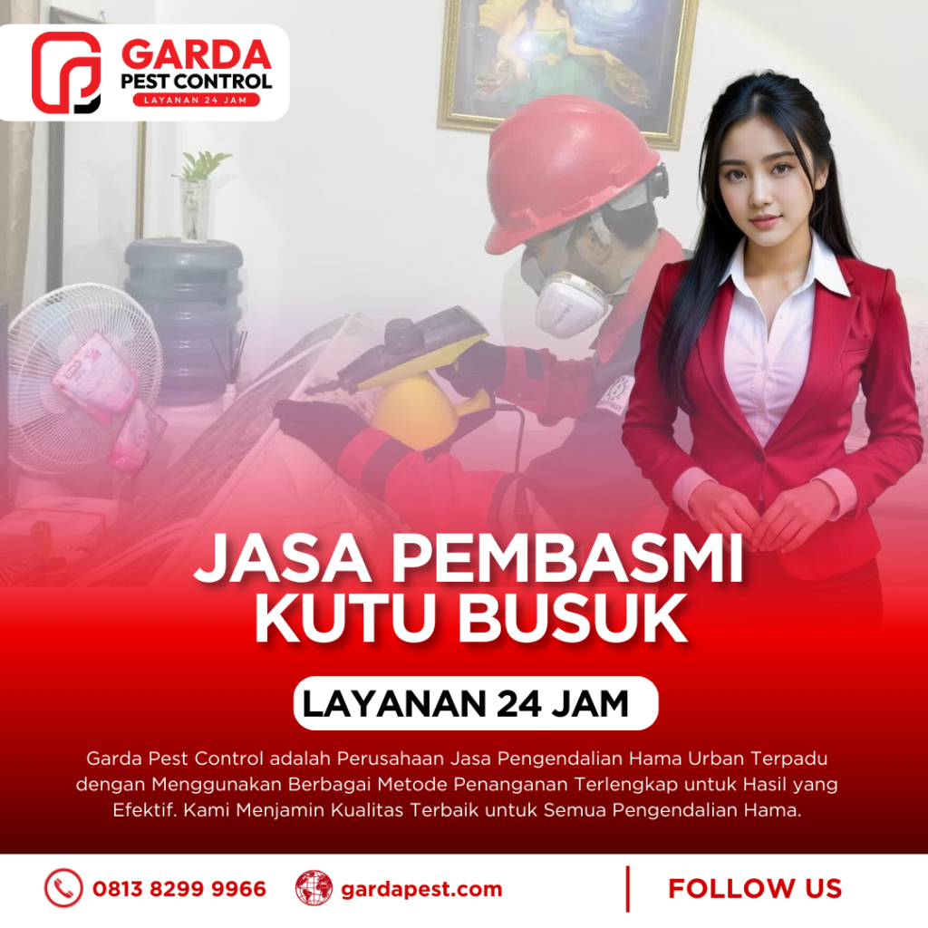 Jasa Pest Control Kutu Kasur di Bekasi untuk Kost, Hotel, dan Penginapan Standard Tinggi