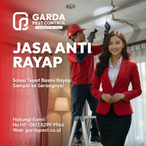 Jasa Anti Rayap Bergaransi Bekasi