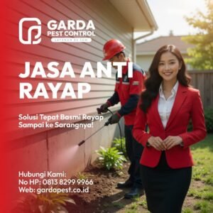 Jasa Anti Rayap Pasca Konstruksi Bekasi