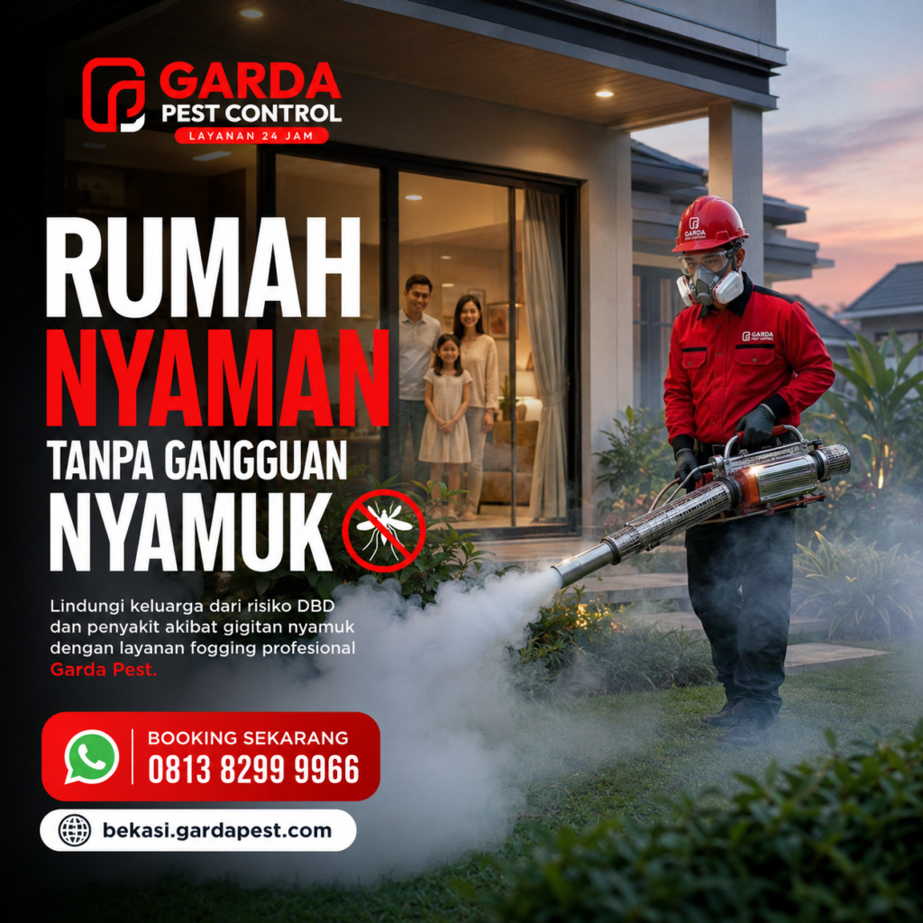 Jasa Anti Nyamuk Bekasi: Wujudkan Lingkungan Bebas Nyamuk dengan Agata Pest Control