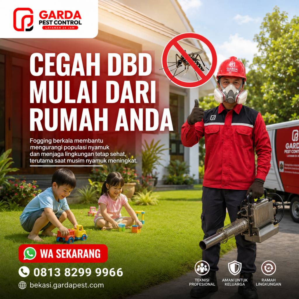 Biaya Fogging Nyamuk Bekasi Terjangkau & Efektif | Agata Pest Control