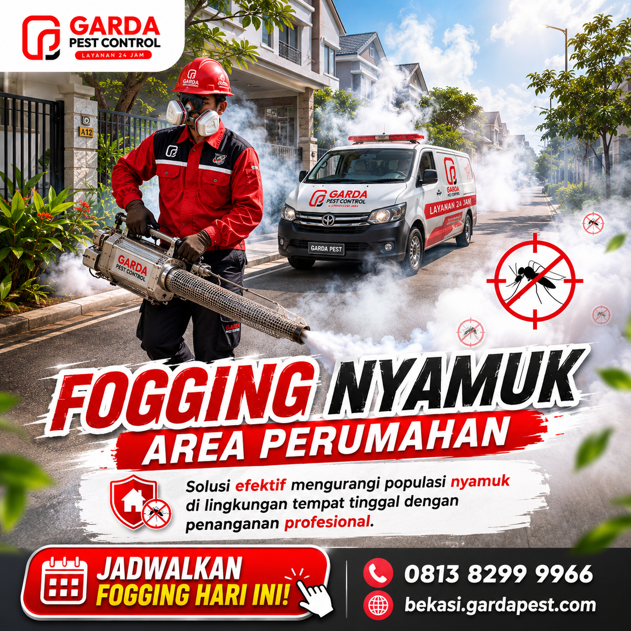 Jasa Fogging Rumah Bekasi Agata Pest Control: Solusi Tuntas Nyamuk dan Penyakit