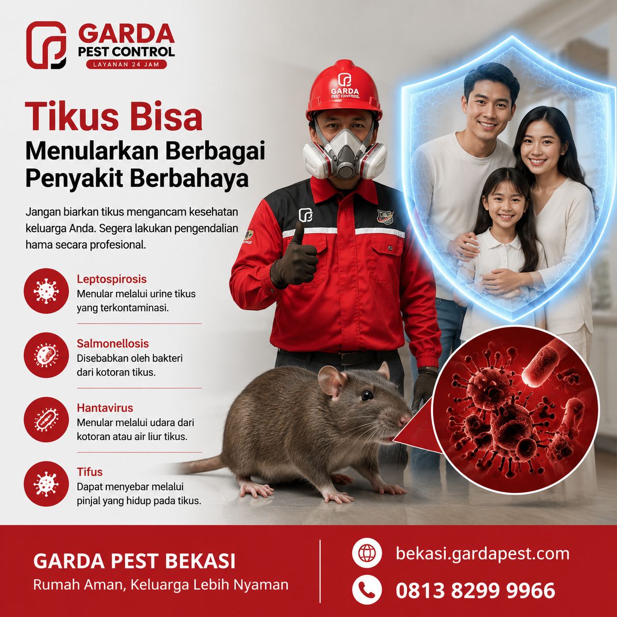 Jasa Pembasmi Tikus Pabrik dan Gudang Bekasi: Solusi Pengendalian Hama Industri