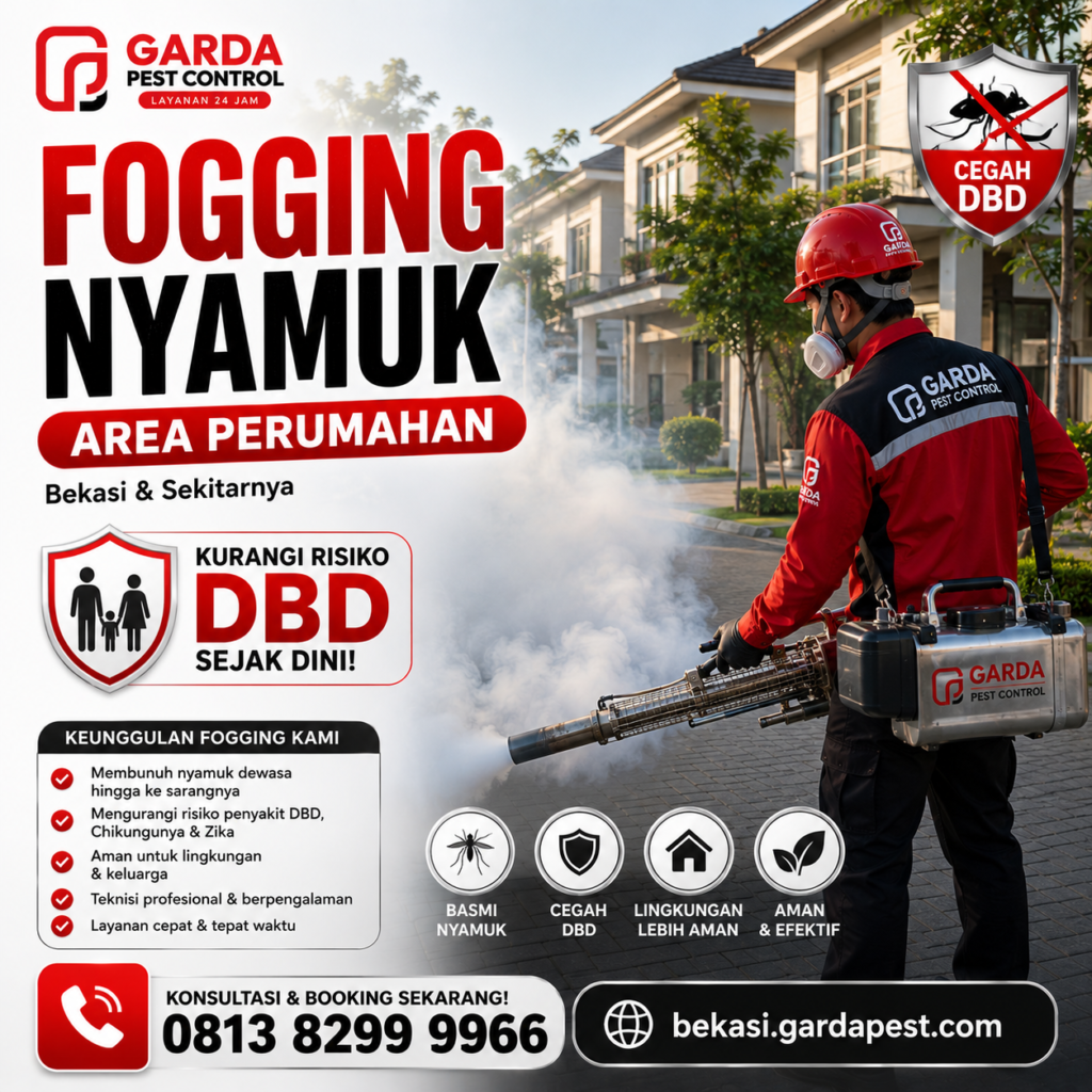 Fogging Nyamuk DBD di Bekasi Cepat, Aman, dan Murah