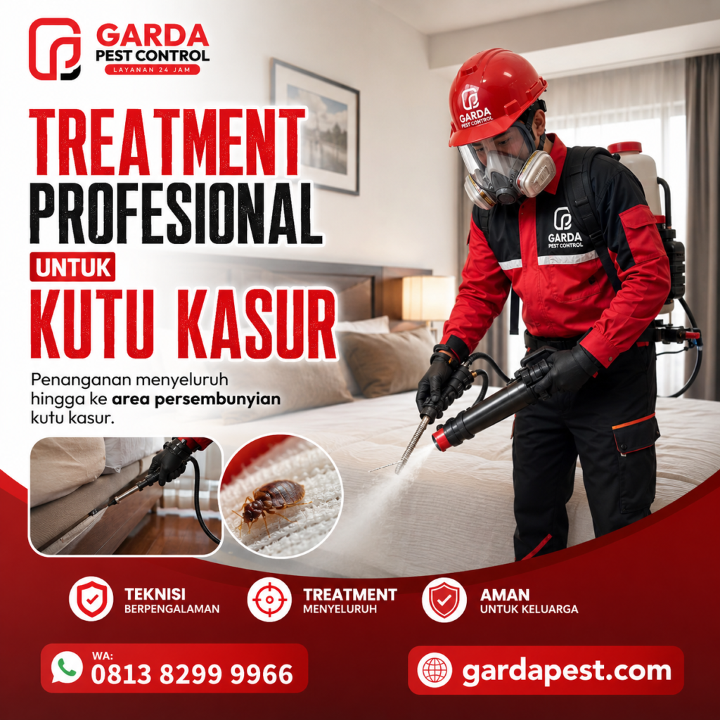 Agata Pest Control: Jasa Pembasmi Kutu Kasur Profesional Bekasi untuk Tidur Nyenyak Anda