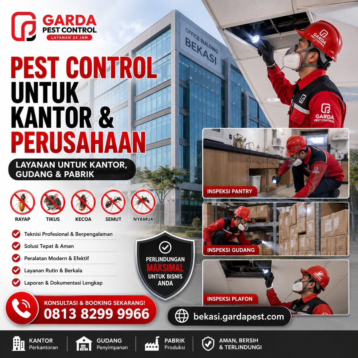 Pest Control Darurat Bekasi Bekasi 24 Jam: Solusi Cepat Atasi Hama!