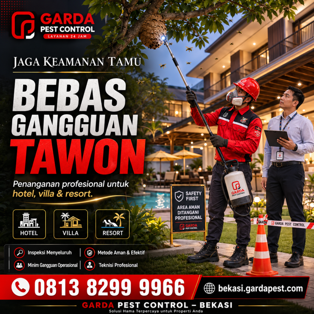 Harga Jasa Pembasmi Tawon Bekasi Terbaru dan Bergaransi