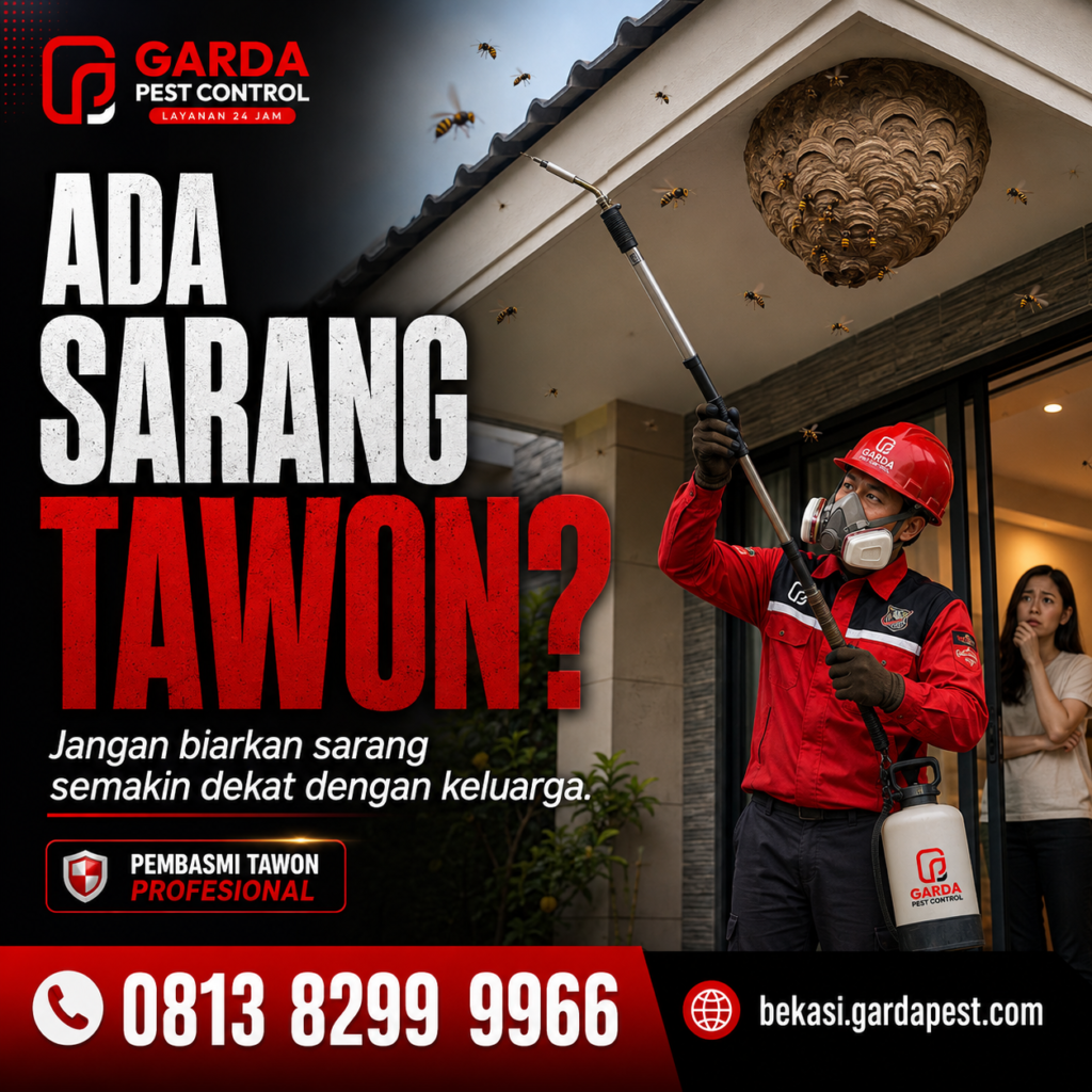 Harga Jasa Pembasmi Tawon Bekasi Terbaru dan Bergaransi