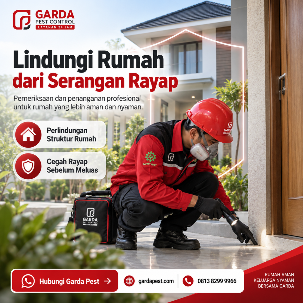 Jasa Anti Rayap Bekasi Per Meter: Panduan Tarif dan Penanganan Bangunan